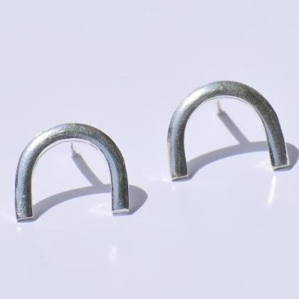 Earring, 925 Silver Earrings, Alphabetic Earrings..