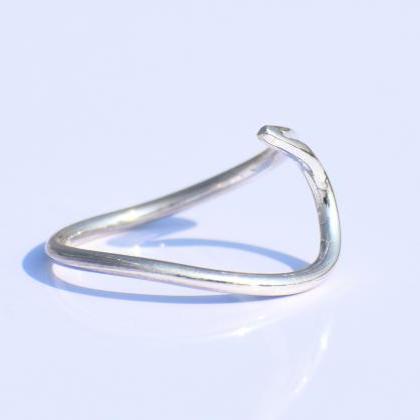 Wave Ring, Surfer Ring, 925 Sterling Silver Ring,..