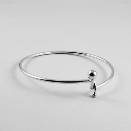 Minimalist Ball Ring, Knot Ring, Thin Ring, Small..